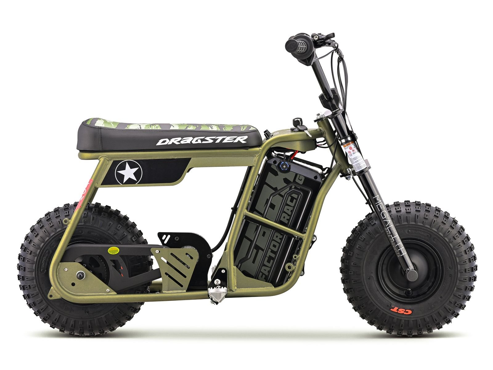 EBOX DRAGSTER ELECTRIC BIKE KHAKI