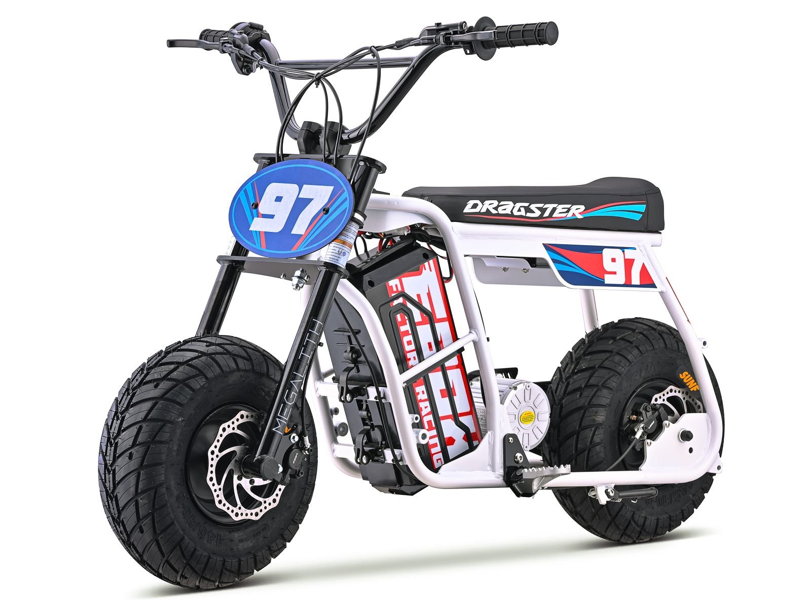 High-speed electric drag bike High-speed electric drag bike